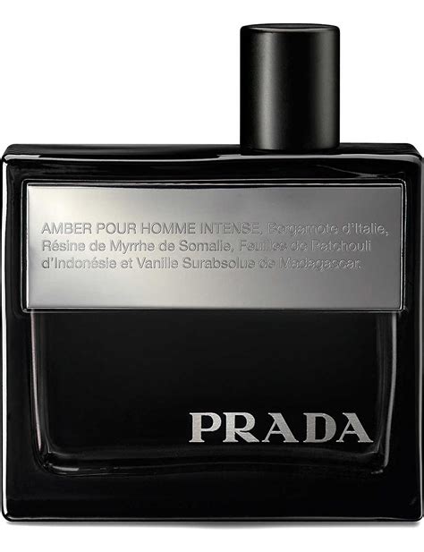 prada mens amber intense|best amber fragrance for men.